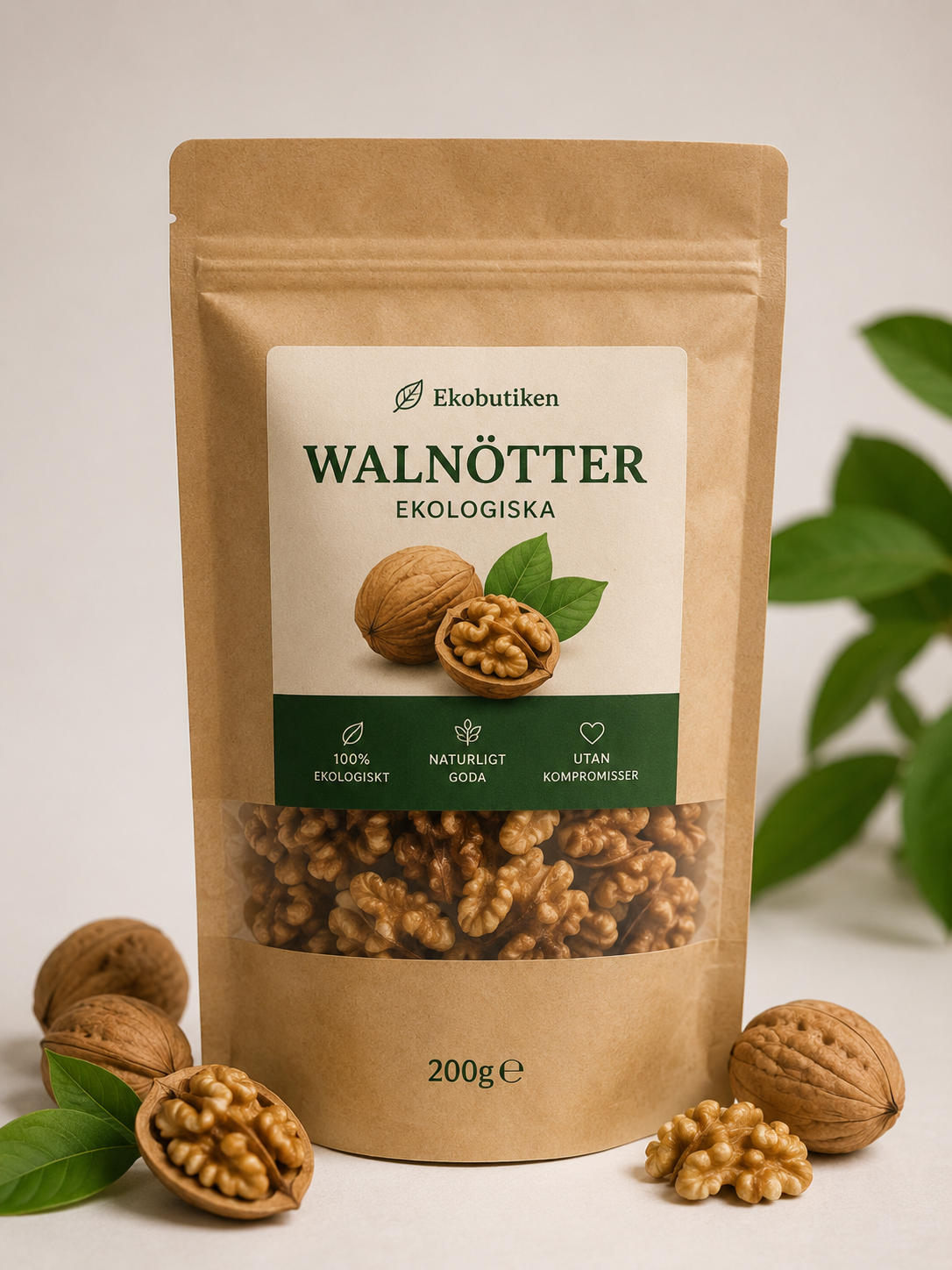 Walnötter 200g